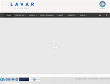 Tablet Screenshot of lavarshipping.com